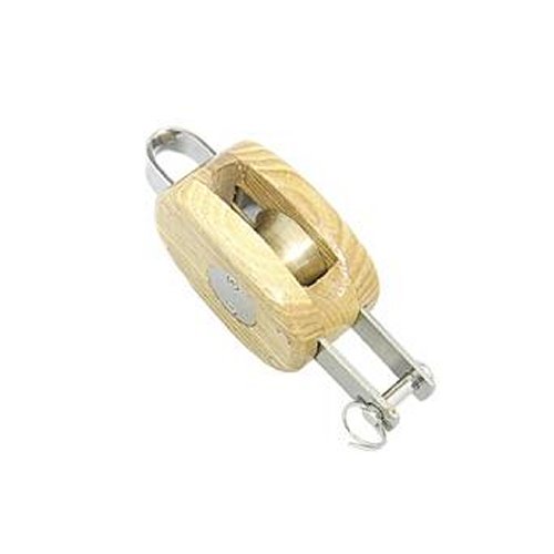 Holz Block 1fach + Unterbügel 12mm