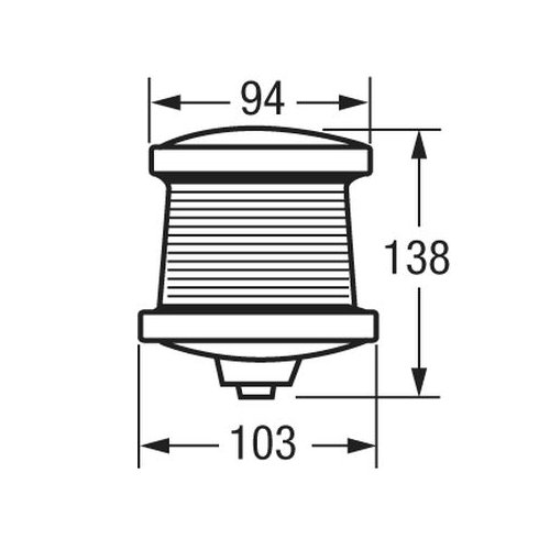 PB 431 Ankerlaterne 12V / 10W