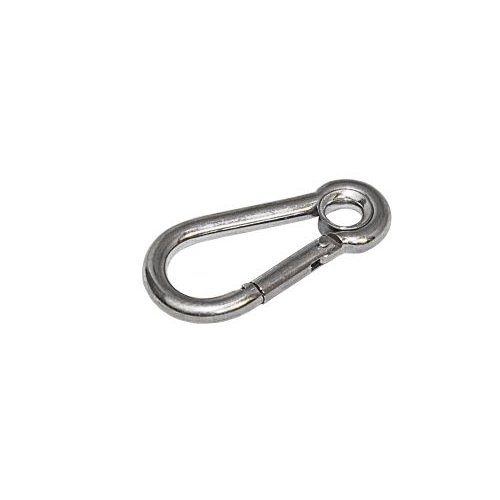 Karabinerhaken mit Kausch 7 x 70mm