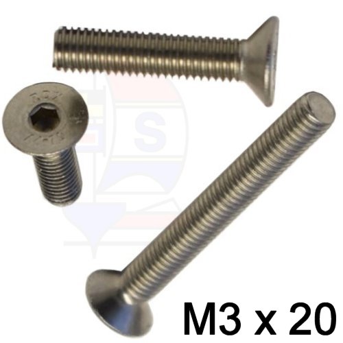 Senkkopfschraube M3 (DIN 7991)