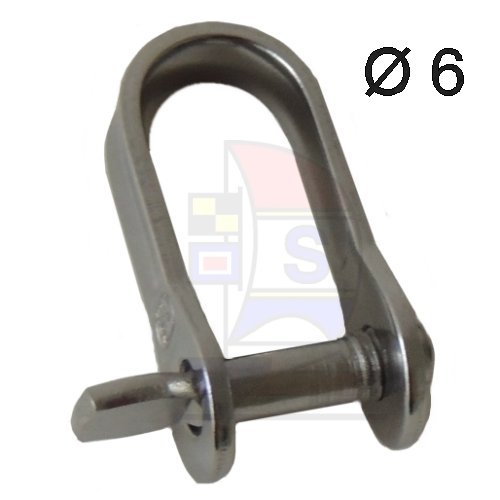 Flachschraubschäkel M6 x 28