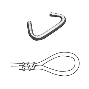 Gummiseilklemme Edelstahl 10mm