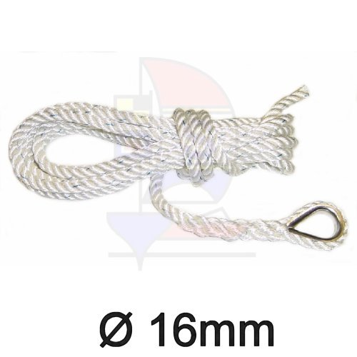 Festmacher Standard 16 mit Kausch 10m