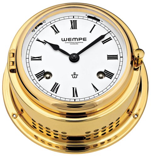 Wempe Bremen II 2-er Set Glasenuhr + Barometer