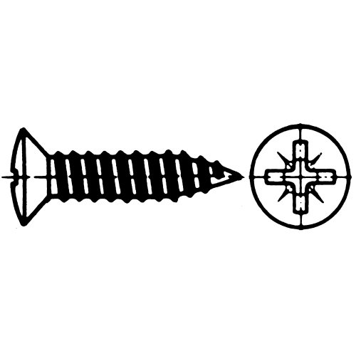 Linsensenkkopf 4,2 (Knipping DIN 7983)