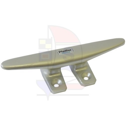 Belegklampe 4 Befestigungen 200mm silber