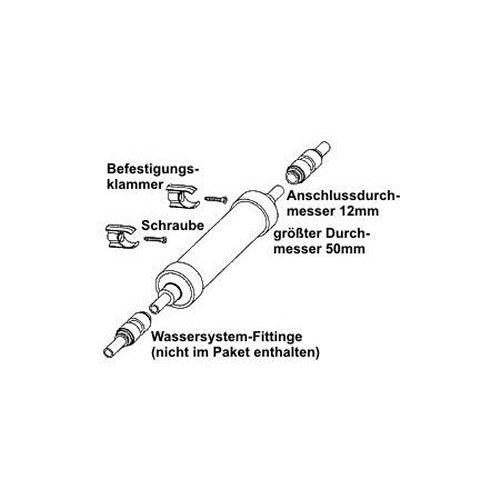 Whale Trinkwasser-Inline-Filter WX15M
