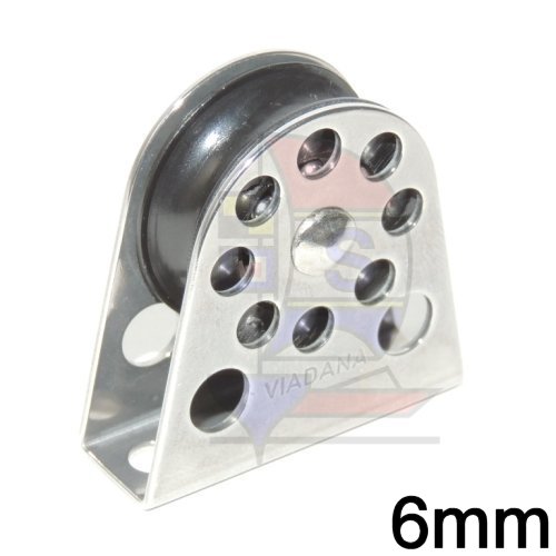 Viadana Bockrolle 1fach 6mm