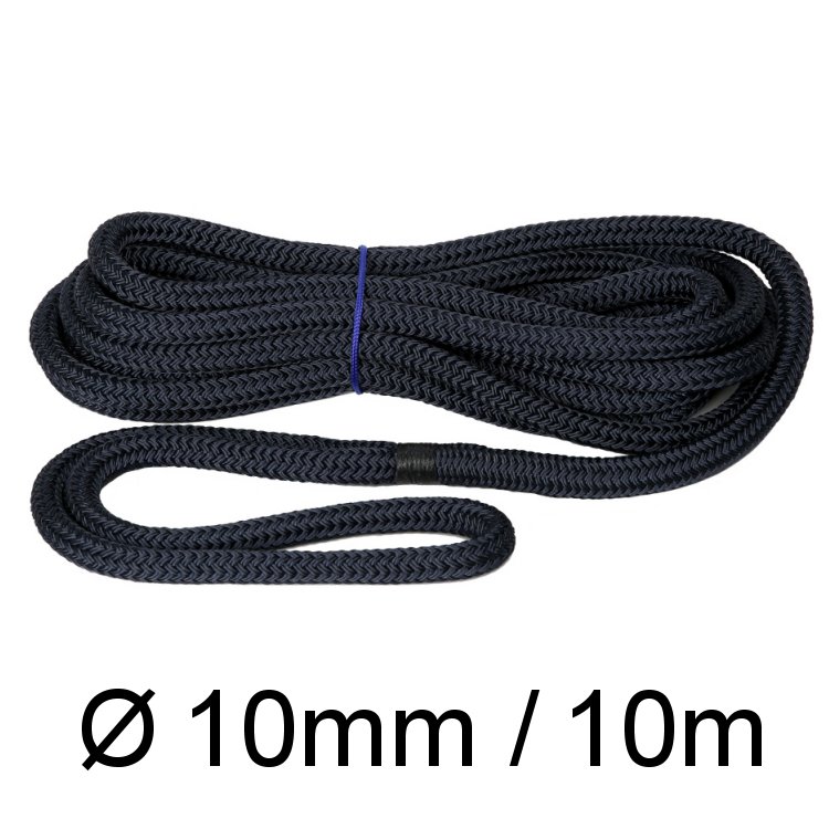 Festmacher Quickline 10 mit Auge 10m schwarz