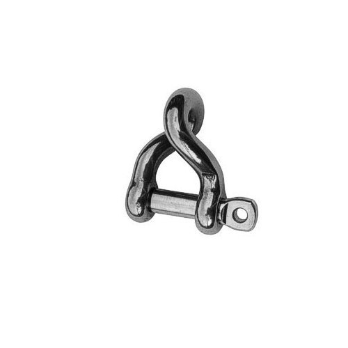 Schäkel Edelstahl gedreht einfach 8mm