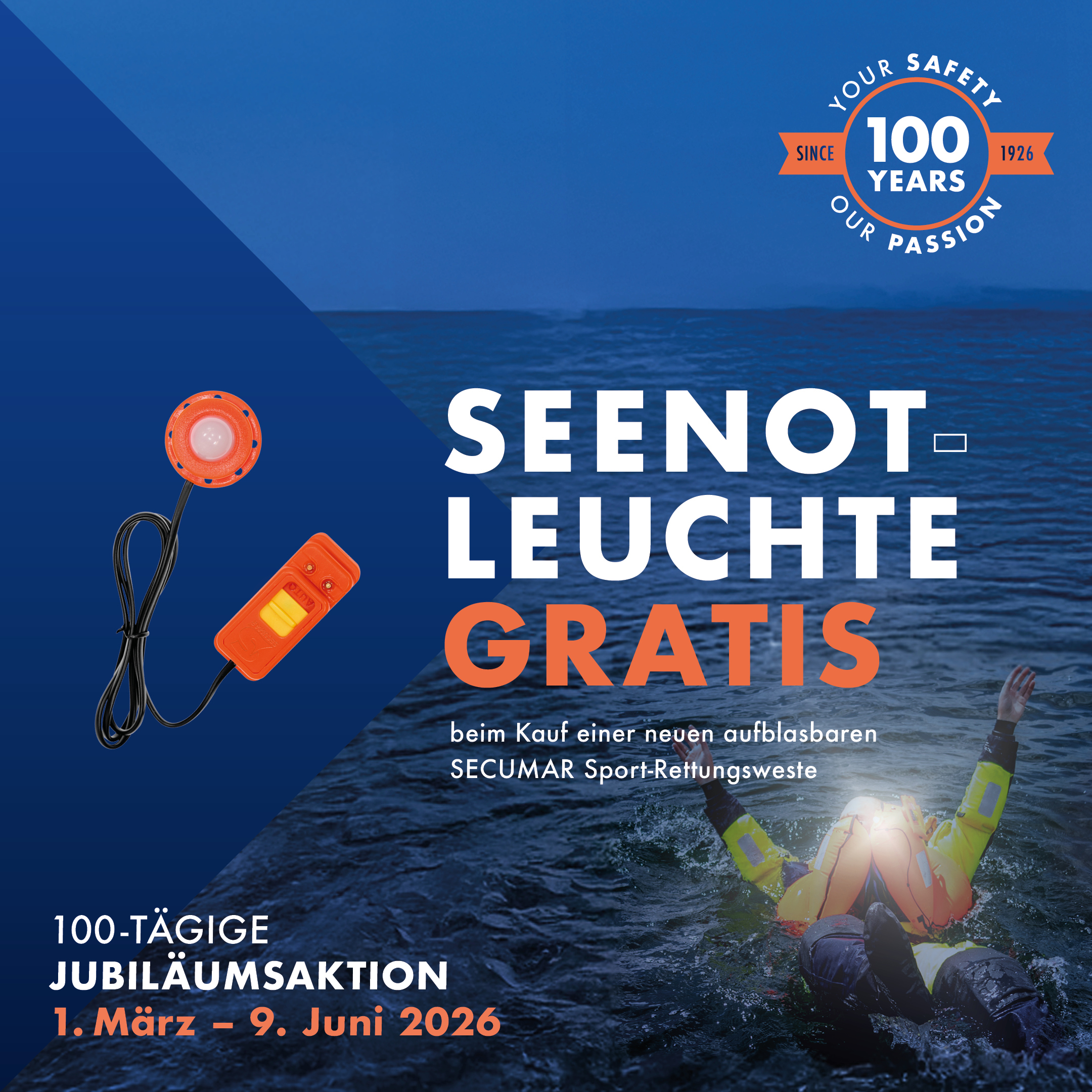 Secumar Rettungsweste Survival 275 Harness