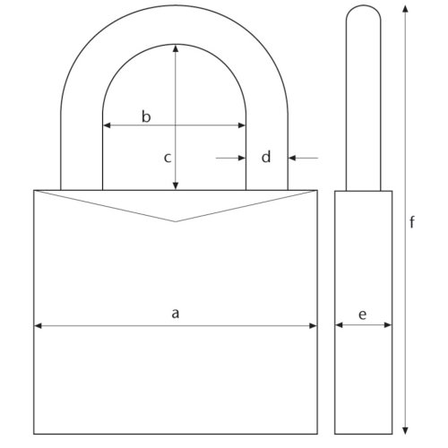 ABUS Zahlenschloss 50