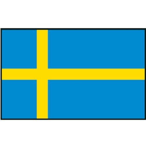 Flagge Gastland Schweden